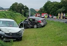 Acidente na BR-277/PR deixa 1 pessoa morta e 3 feridas, em Palmeira Acidente na BR-277/PR deixa 1 pessoa morta e 3 feridas, em Palmeira