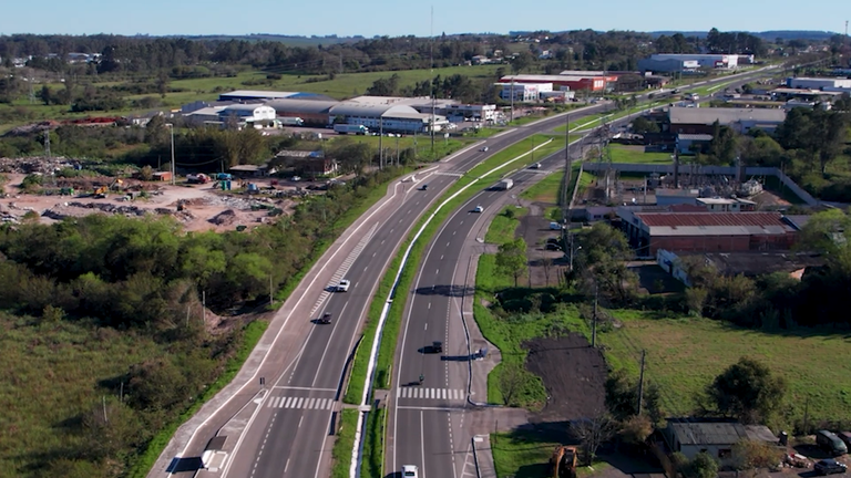 Serviços na BR-158/RS, entre Santa Maria e Itaara, alteram o tráfego, neste fim de semana