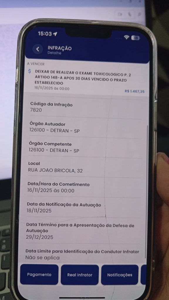 Mais de 1 milhão de motoristas com toxicológico vencido Mais de 1 milhão de motoristas com toxicológico vencido