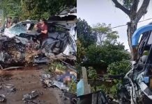 Acidente entre ônibus da Águia Branca e carro deixa homem morto na BR-415/BA Acidente entre ônibus da Águia Branca e carro deixa homem morto na BR-415/BA