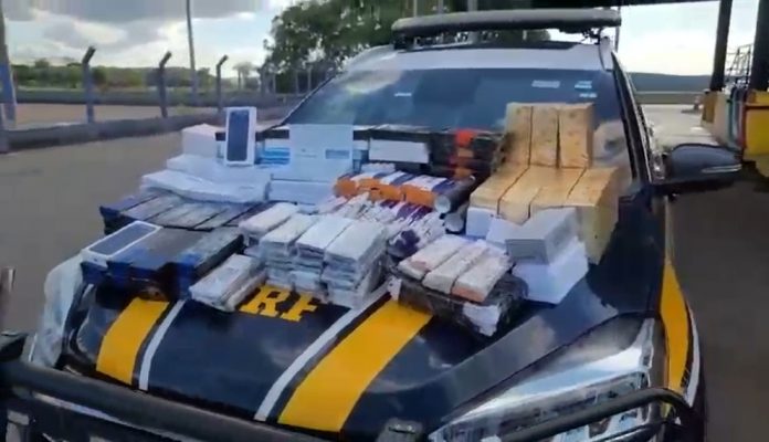 VÍDEO: Canetas emagrecedoras e celulares são apreendidos na BR-153/GO, em Morrinhos