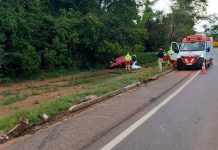 Motorista bêbado e sem habilitação provoca acidente com morte de jovem na BR-414/GO Motorista bêbado e sem habilitação provoca acidente com morte de jovem na BR-414/GO