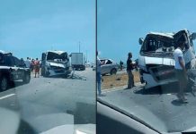 Micro-ônibus irregular choca contra poste e deixa 20 feridos, em Maceió (AL) Micro-ônibus irregular choca contra poste e deixa 20 feridos, em Maceió (AL)