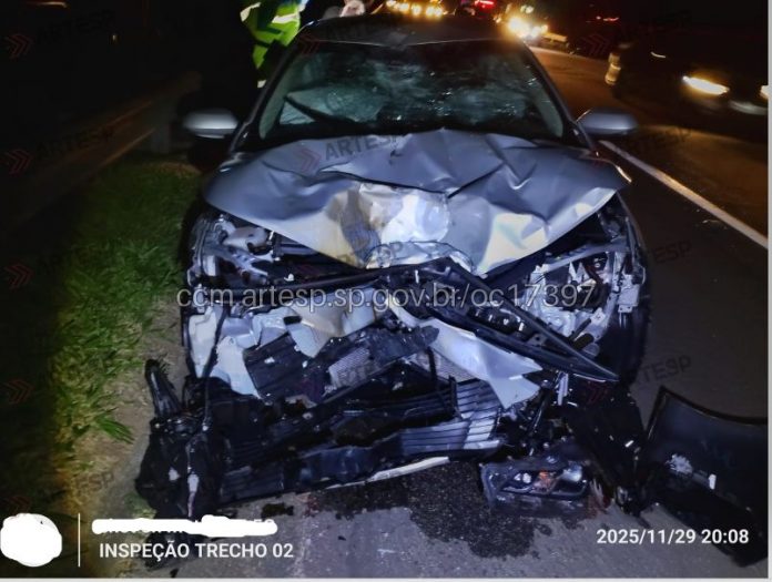 Motoqueiro morre atropelado na D. Pedro I, em Bom Jesus dos Perdões (SP) Motoqueiro morre atropelado na D. Pedro I, em Bom Jesus dos Perdões (SP)