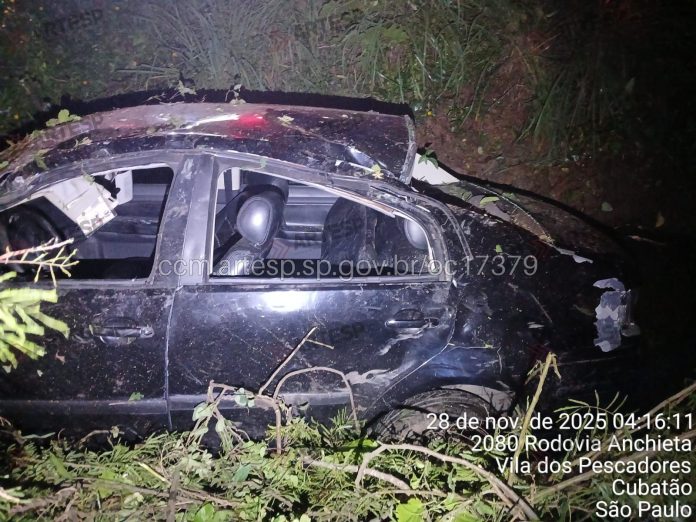 Acidente na Via Anchieta, em São Vicente (SP), deixa homem morto Acidente na Via Anchieta, em São Vicente (SP), deixa homem morto