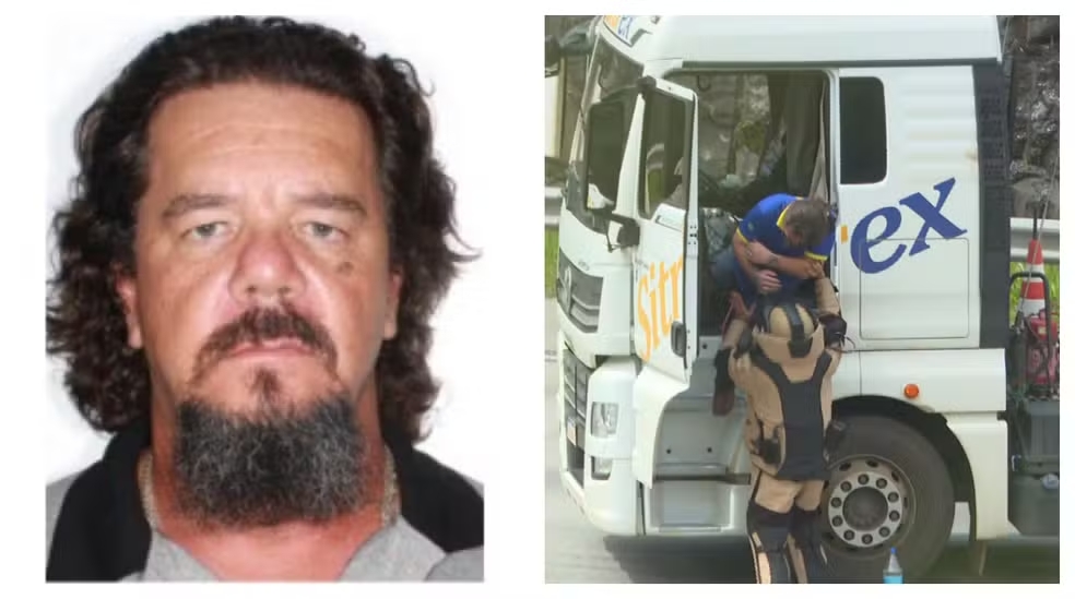 Caminhoneiro confessa que simulou sequestro e disse que queria defender a classe