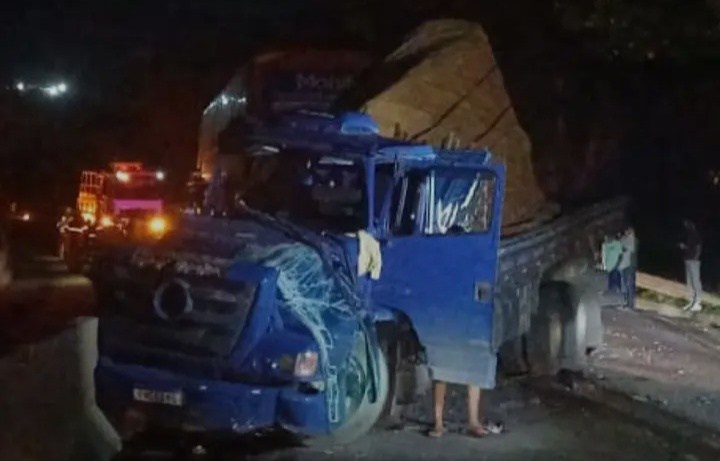 Caminhão na contramão na Serra das Araras na Dutra provoca colisão com ônibus e carro