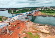 Até o fim deste mês, Dnit promete entregar nova Ponte de Estreito, na BR-226/MA/TO Até o fim deste mês, Dnit promete entregar obra de construção da Ponte de Estreito, na BR-226/MA/TO