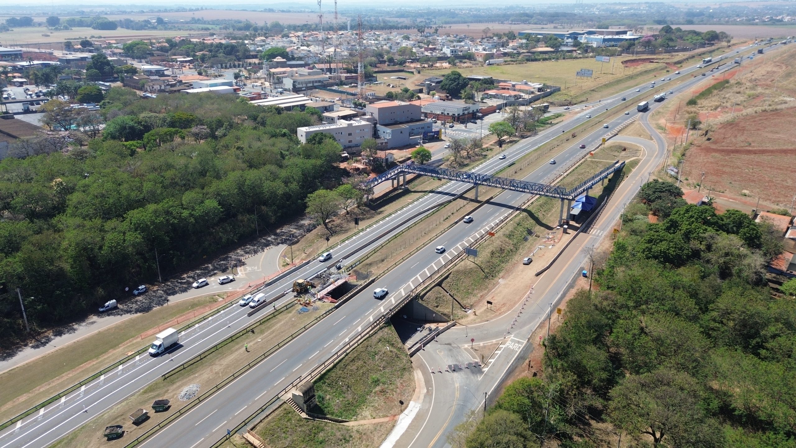 Trevo de Betel, na SP-332, será interditado para obras de remodelação, nesta quarta (17)