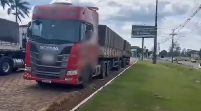 Caminhoneiro com índice alcoólico 4 vezes maior que o limite é preso na BR-376/PR Caminhoneiro com índice alcoólico 4 vezes maior que o limite é preso na BR-376/PR