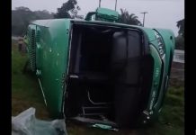 Acidente com ônibus na BR-364/MT deixa 17 feridos, em Nobres Acidente com ônibus na BR-364/MT deixa 17 feridos, em Nobres