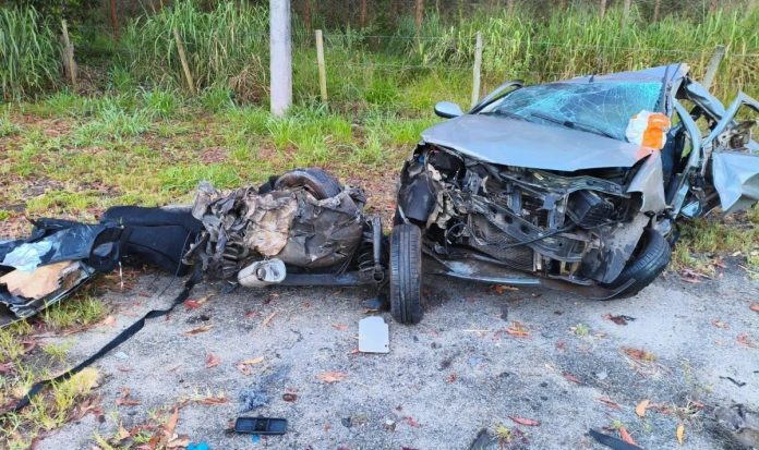 Acidente na BR-101/ES mata casal e filhas; motorista que provocou colisão fugiu