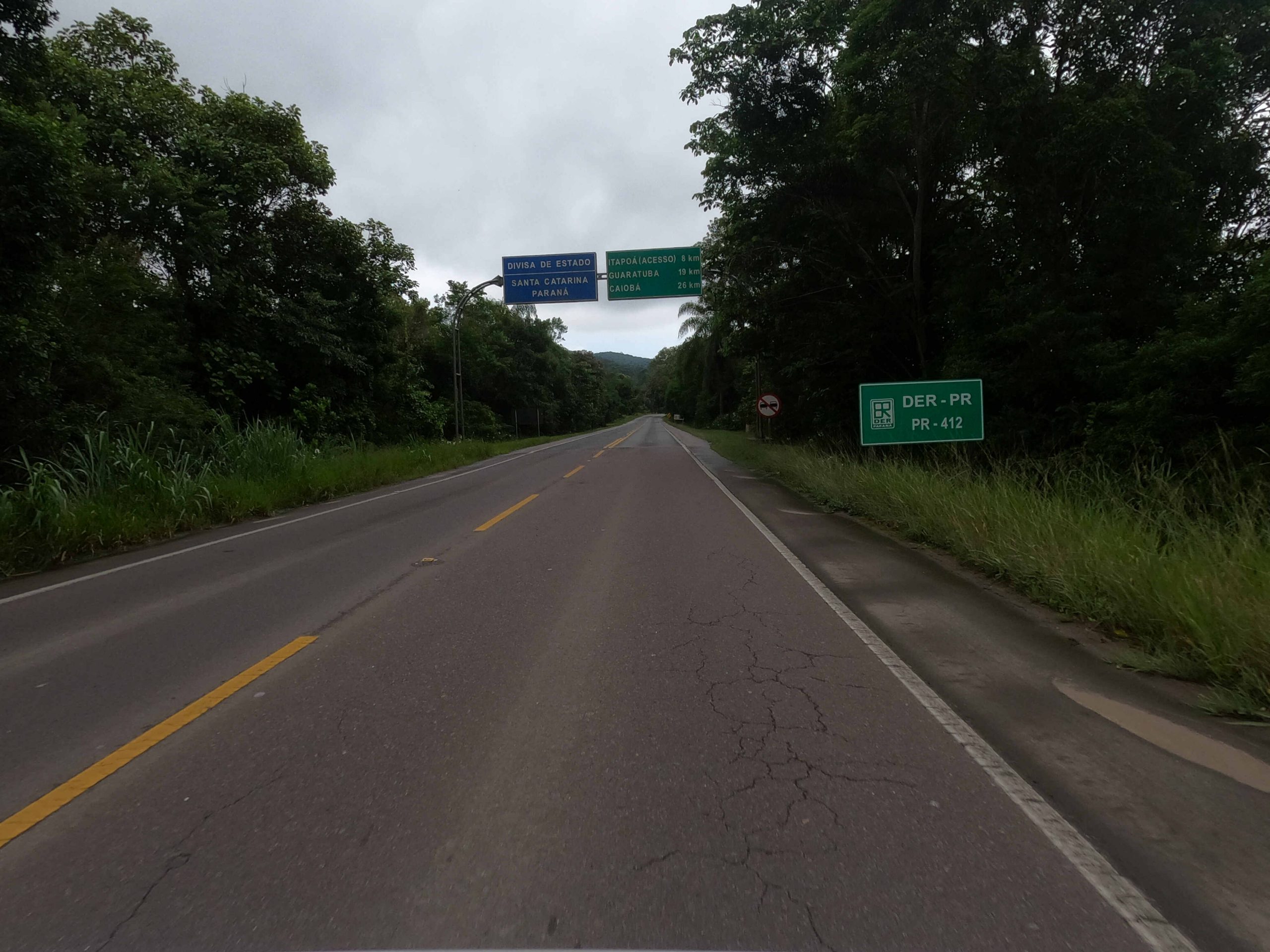 Duplicação da rodovia PR-412, entre Guaratuba e Santa Catarina, sai do papel