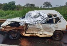 Homem morre em colisão frontal na BR-365/MG, em Patos de Minas Homem morre em colisão frontal na BR-365/MG, em Patos de Minas