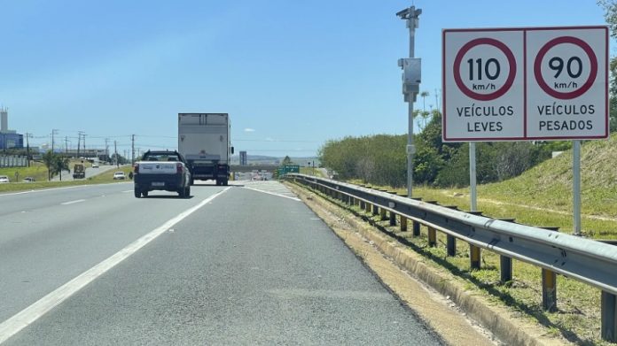 Cinco novos radares entram em operação na SP-075, em Salto e Indaiatuba