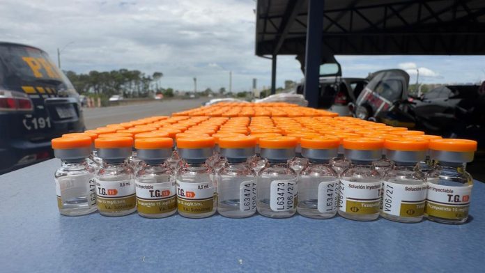 Mais de 400 ampolas de tirzepatida são apreendidas na BR-153/SP, em Rio Preto