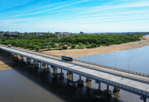Finalizada a duplicação da ponte sobre o Rio Camaquã, na BR-116/RS, em Cristal Finalizada a duplicação da ponte sobre o Rio Camaquã, na BR-116/RS, em Cristal