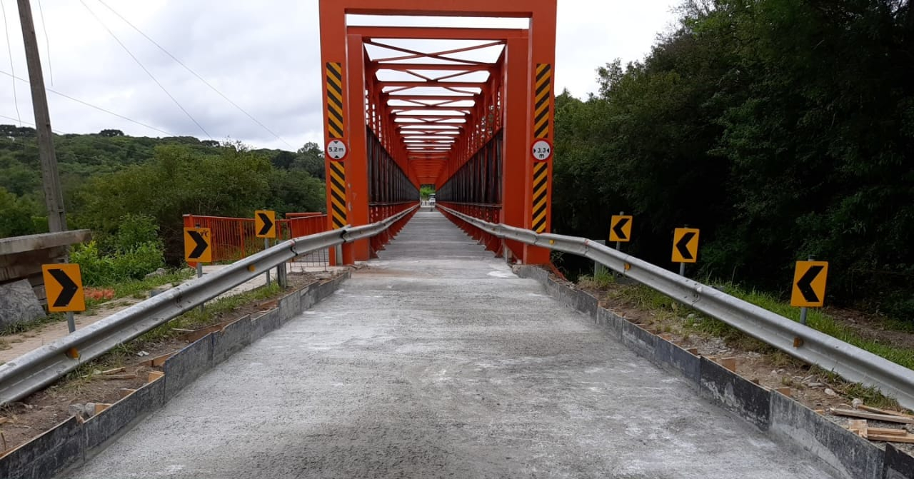 Ponte entre a Lapa e Campo do Tenente, na PR-427, será liberada, nesta sexta (16)