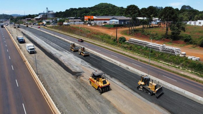 Duplicação PRC-466, entre Pitanga e Turvo, fica pronta em abril de 2027 Duplicação PRC-466, entre Pitanga e Turvo, fica pronta em abril de 2027