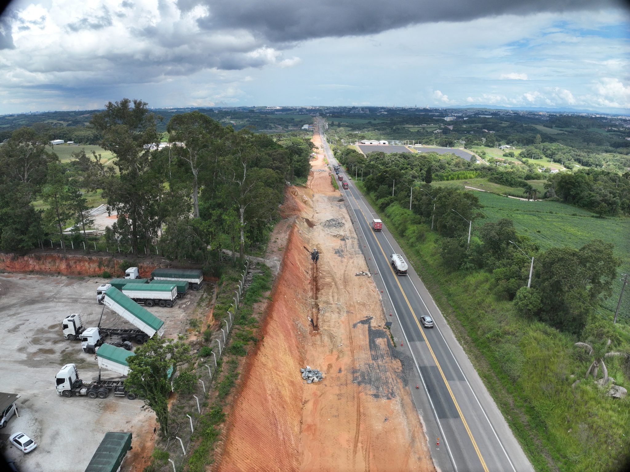 PR-423 será interditada para detonação de rochas, nesta quinta (26), em Araucária
