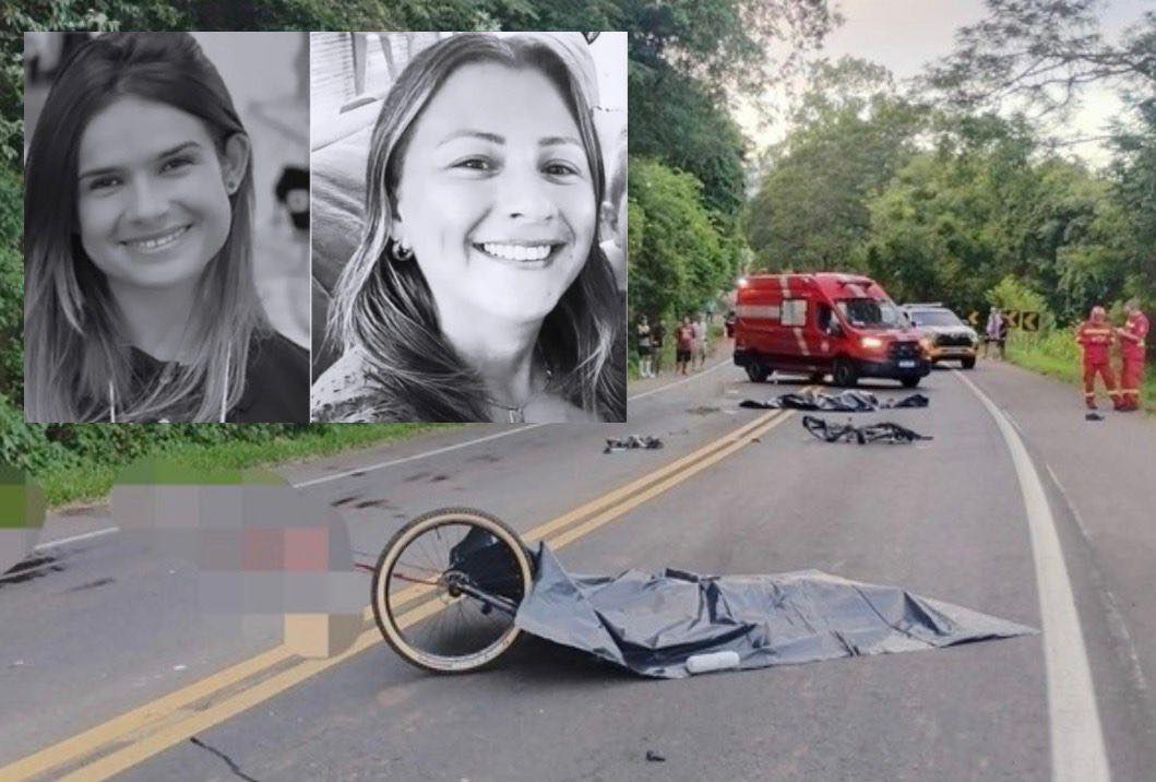 Motorista bêbado atropela e mata duas ciclistas na ERS-115, em Três Coroas