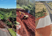 Finalizadas as obras emergenciais na rodovia BR-376/PR, em Nova Esperança Finalizadas as obras emergenciais na rodovia BR-376/PR, em Nova Esperança