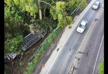 Ônibus cai em ribanceira na BR-470/SC, em Agronômica, e deixa 4 mortos e 12 feridos Ônibus cai em ribanceira na BR-470/SC, em Agronômica, e deixa 4 mortos e 12 feridos