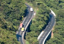 Trecho de serra da Via Anchieta (SP-150) receberá melhorias em curvas Trecho de serra da Via Anchieta (SP-150) receberá melhorias em curvas