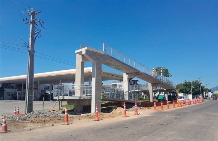 Cronograma de obras em passarela na BR-101/RS será alterado, neste domingo (15)