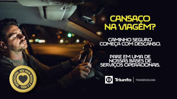 Concessionária faz campanha de alerta sobre os riscos do sono durante as viagens
