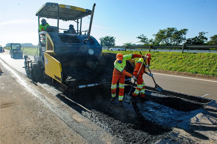 Concessionária paulista inicia restauração do pavimento de rodovias do Centro-Oeste
