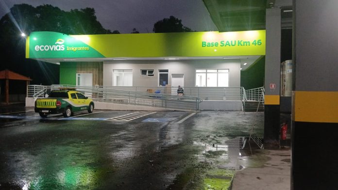 Usuários da Anchieta-Imigrantes já contam com nova base do SAU, na Via Anchieta
