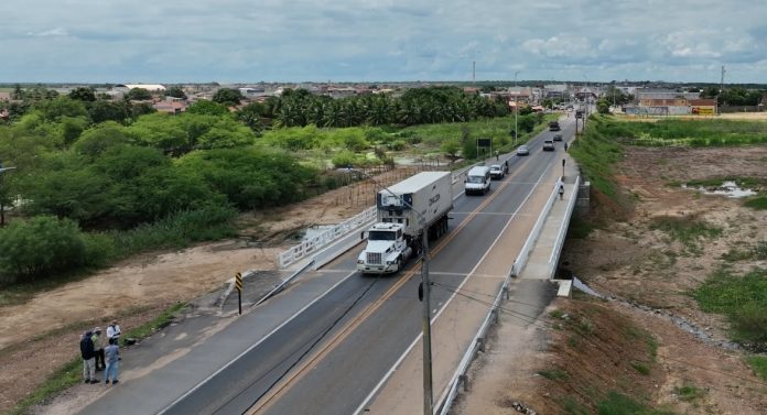Finalizada a reabilitação da ponte do Riacho Pontal II, na BR-428/PE, em Lagoa Grande
