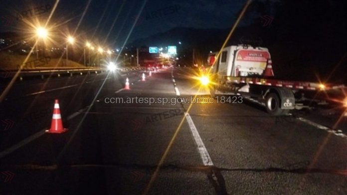 Pedestre morrer atropelado no Rodoanel Mário Covas (SP-021), em São Paulo Pedestre morrer atropelado no Rodoanel Mário Covas (SP-021), em São Paulo