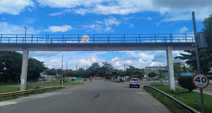 Obras de recuperação em passarela na BR-101/BA são finalizadas, em Ubaitaba