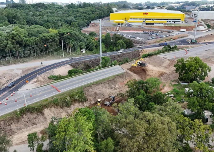 ERS-122 terá bloqueios, nesta quinta (9), devido a obras no contorno Norte de Caxias do Sul