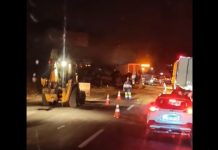 Acidente com caminhões na Fernão Dias, em Bragança Paulista (SP), provoca interdição da via Acidente com caminhões na Fernão Dias, em Bragança Paulista (SP), provoca interdição da via