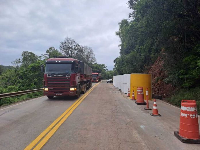 BR-116/RS ficará no sistema 'Pare-e-Siga', a partir desta quarta (15), em Itaara