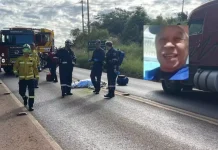 Homem é atropelado e morto por ônibus na SC-283, em Chapecó Homem é atropelado e morto por ônibus na SC-283, em Chapecó