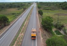 Mais segurança aos usuários da BR-401/RR, após melhorias na sinalização horizontal nnn