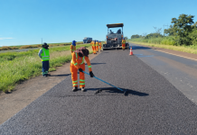 BR-153 e BR-262 recebem obras de melhorias em trechos distintos, em MG e GO BR-153 e BR-262 recebem obras de melhorias em trechos distintos, em MG e GO