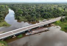 Tráfego na ponte sobre o Rio Autaz, na BR-319/AM, será liberado na segunda (27) Tráfego na ponte sobre o Rio Autaz, na BR-319/AM, será liberado na segunda (27)