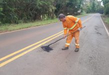 Iniciados os serviços de conservação em 53,1 quilômetros da PR-092 Iniciados os serviços de conservação em 53,1 quilômetros da PR-092