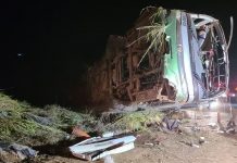 Acidente com ônibus na MGC-367 deixa 1 morto e 39 feridos, em Diamantina (MG) Acidente com ônibus na MGC-367 deixa 1 morto e 39 feridos, em Diamantina (MG)