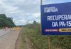 PA-150 recebe restauração que garantirá mais segurança aos usuários, no Pará