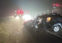 Ônibus da dupla Wilson & Soraia em Fraiburgo(SC) colide com Palio e duas pessoas ficam gravemente feridas