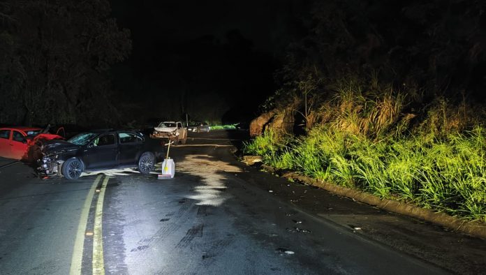 Homem morre em acidente com três veículos na SC-283, em Chapecó