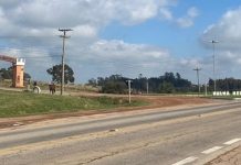 Iniciadas as obras no acesso à cidade de Hulha Negra, na BR-293/RS Iniciadas as obras no acesso a Hulha Negra, na BR-293/RS