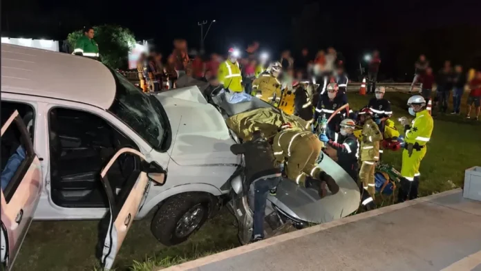 Acidente na BR-277/PR deixa dois mortos, em Santa Tereza do Oeste