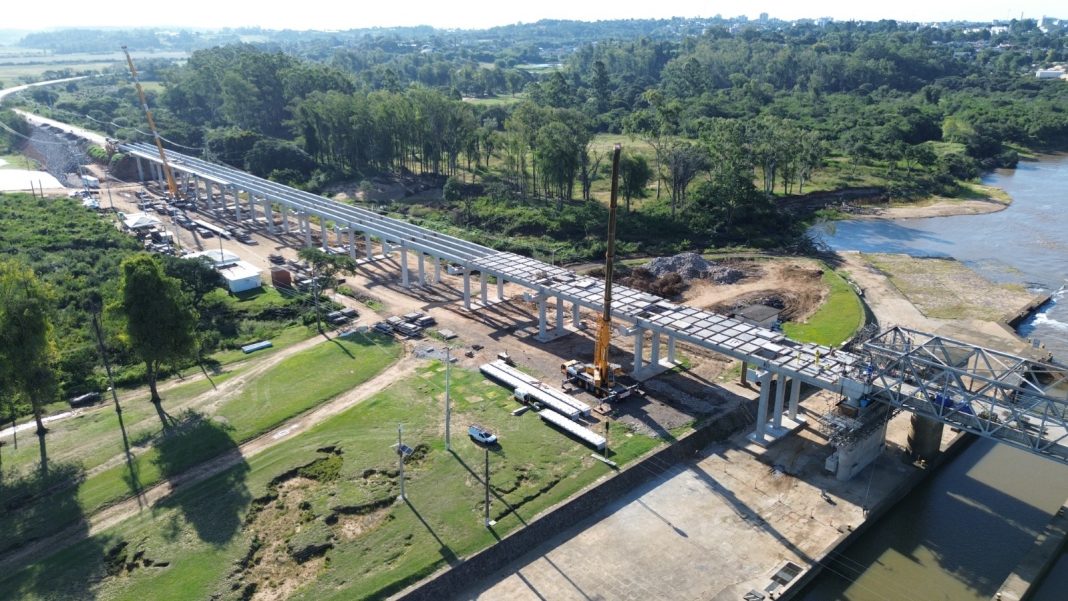 Recuperação da ponte do Fandango na BR-153/RS deve ser finalizada em julho